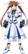 Nanoha's second barrier jacket in StrikerS (Exceed Mode)