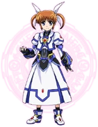 Nanoha's barrier jacket in Reflection