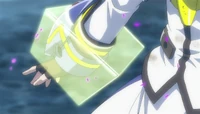 Nanoha being captured in The MOVIE 1st