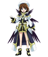 Hayate's knight clothing in Detonation