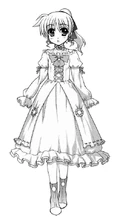 Olivie as a child