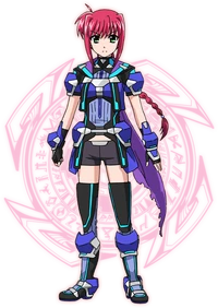 Amitie's Formula Suit in Reflection