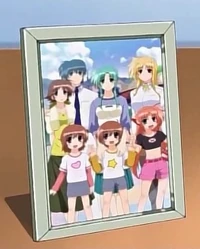Karel (front middle) with his family
