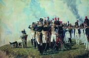 Napoleon at the Battle of Borodino-Seotember 7th 1812
