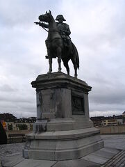 Statue of Napoleon at Montereau