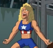 Starla shown in the cartoon series version