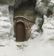 Entrance to Tumnus's cave.