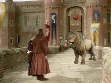 Джил и Юстас перед Асланом СКс