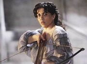 Prunaprismia wielding a crossbow.