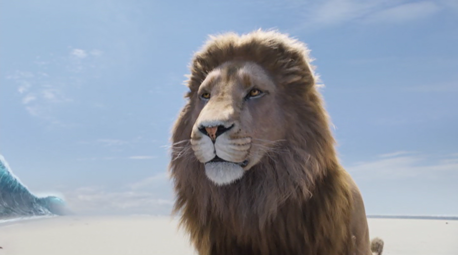 Aslan the Lion from The Chronicles of Narnia Voyage of the Dawn