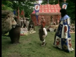 Гном перед Асланом.