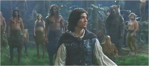 Narnians on the Dancing Lawn.