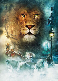 Aslan and Creatures from The Chronicles of Narnia Desktop Wallpaper