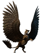 Gryphon depicted in The Chronicles of Narnia: The Lion, the Witch and Wardrobe (video game).