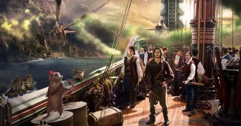 The voyage to Dark Island.