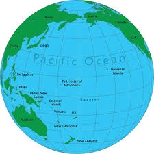 Pacific Ocean On The Globe Pacific Ocean | The Chronicles Of Narnia Wiki | Fandom