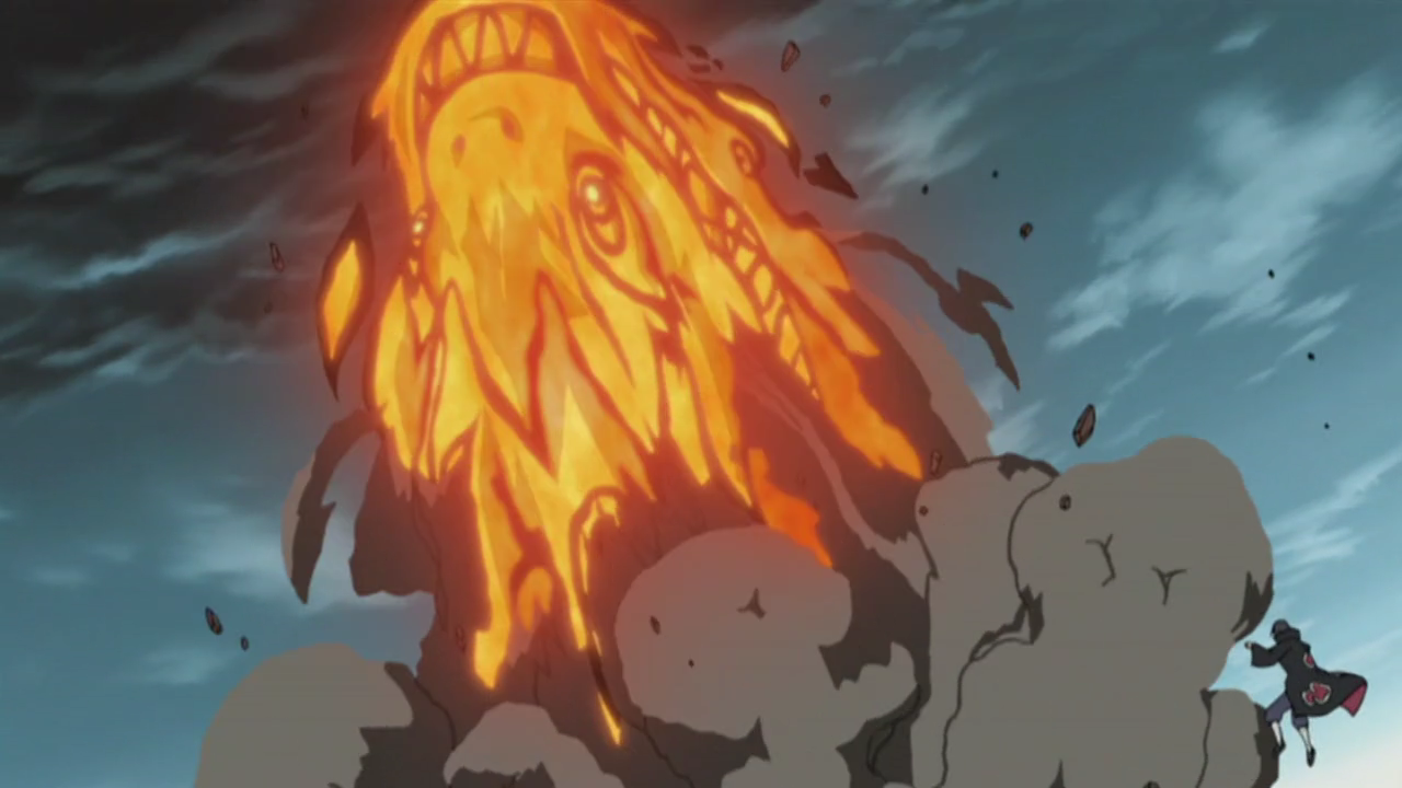 Fire Style: Great Dragon Flame Jutsu | Naruto and Bleach Wiki | Fandom