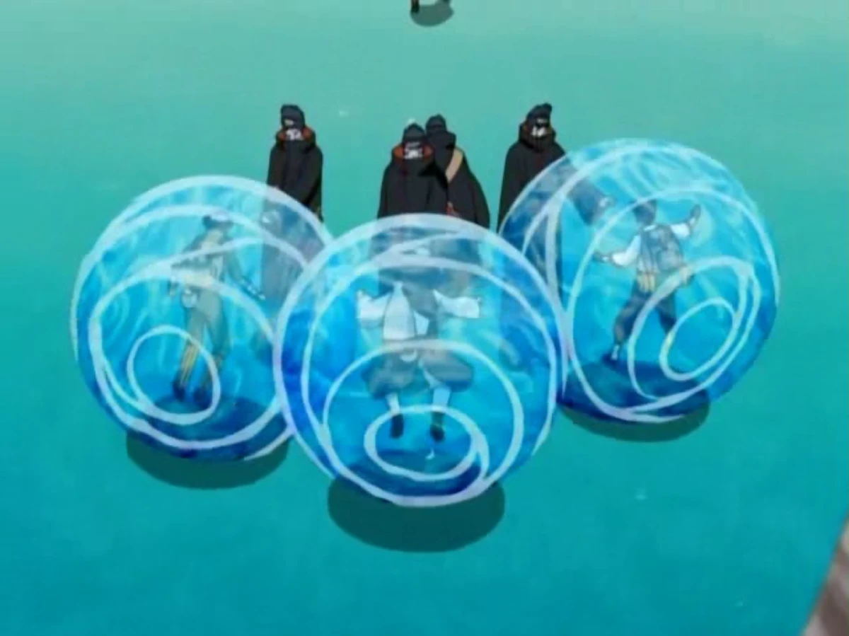 Water Prison Jutsu Naruto And Bleach Wiki Fandom