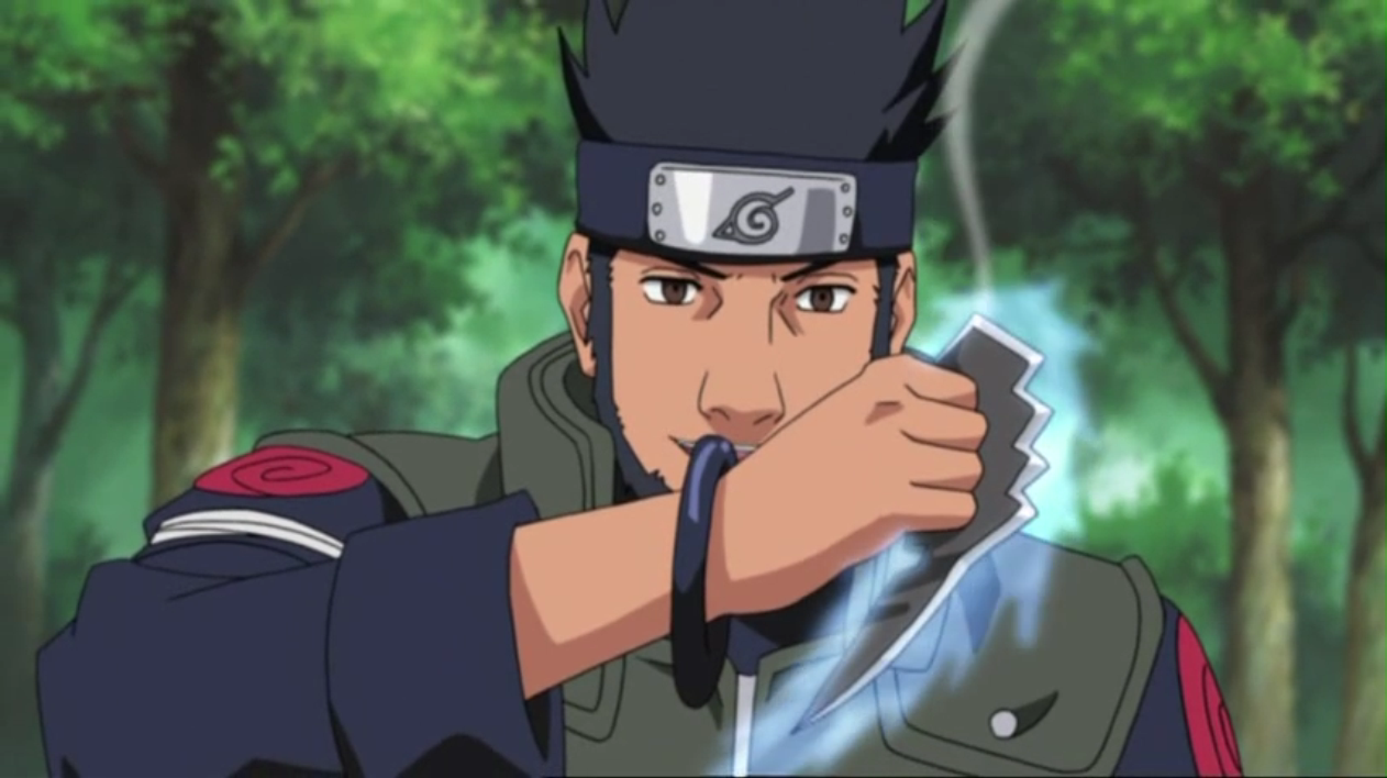 brass knuckles knife naruto