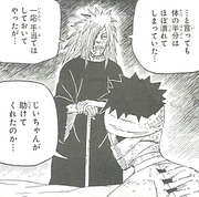 Obito encounters Madara