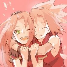 Rōzu and Sakura Haruno-0