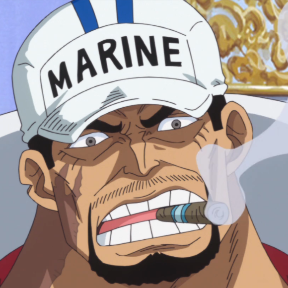 Anime One Piece Marines Admiral Sakazuki Admiral Akainu Whole