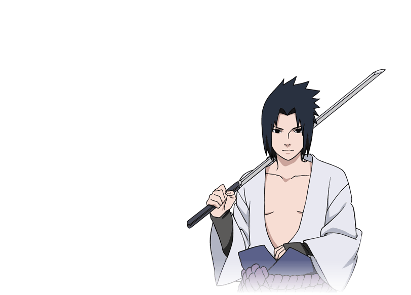 Картинка саске в полный рост