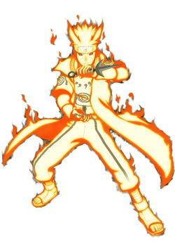 Minato's Kurama Chakra Mode.png