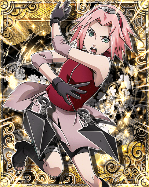 Sakura Haruno (春野サクラ, Haruno Sakura) is one of the main characters in the  series. She is a chūnin-level kuno…