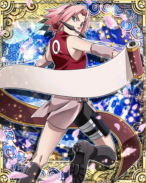 Sakura Haruno (春野サクラ, Haruno Sakura) is one of the main characters in the series. She is a chūnin-level kuno…