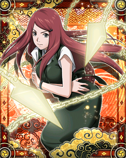 NARUTO うずまきクシナ　缶バッジ　絆 Uzumaki Kushina - Badge - NARUTO (うずまきクシナ