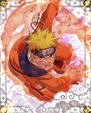 NARUTO ナルト疾風伝 疾風絵巻集 カード うずまきナルト No.00 27