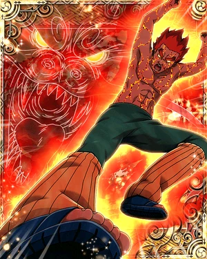 Might Guy The End Of The Crimsom Beast Naruto Shinobi Collection Jp Wikia Fandom