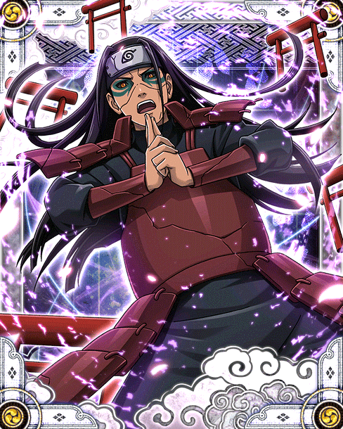 NARUTO 千住柱間 初代火影 ブロマイド ガム カード W.11 - メルカリ