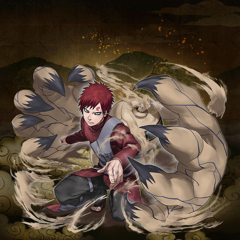 Gaara \u0026 Naruto - Naruto Shippuden - Hokage trading card collection (2022), image size:1000x1000