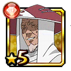 Naruto card Third Hokage Hiruzen Sarutobi NM-035