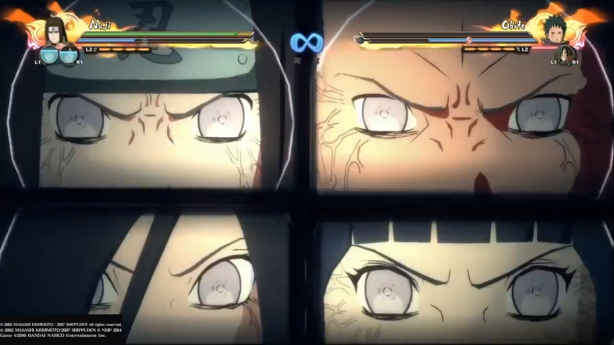 Neji Hyuga Infinite Combo  Naruto Ultimate Ninja Storm 4 