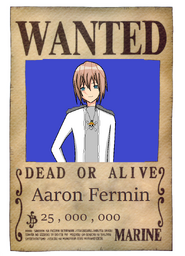 Aaron's wanted poster