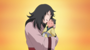 Kurenai and her daughter Mirai.