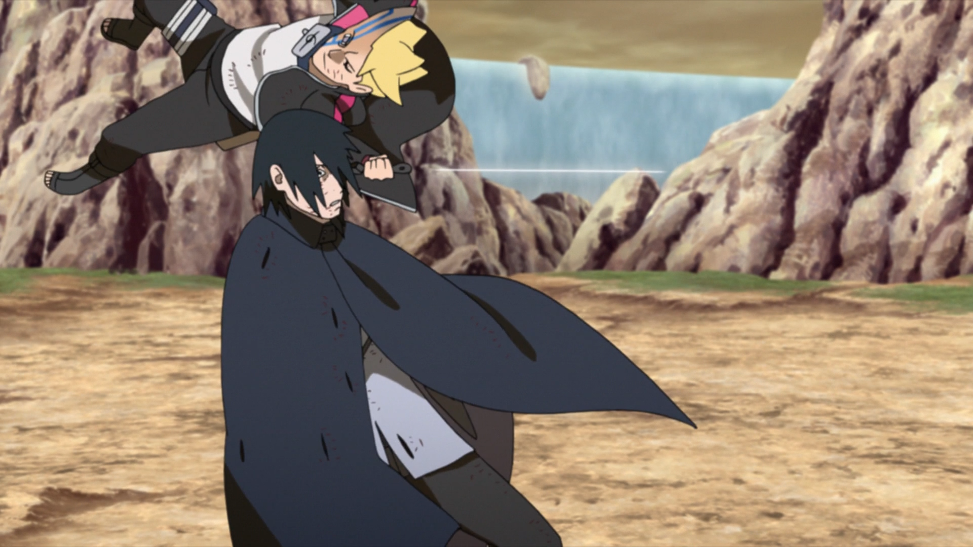 Este era o visual original de Momoshiki Otsutsuki em Boruto