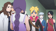 Sumire meets Team 7