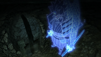 Susanoo perfeito com armadura de Madara.