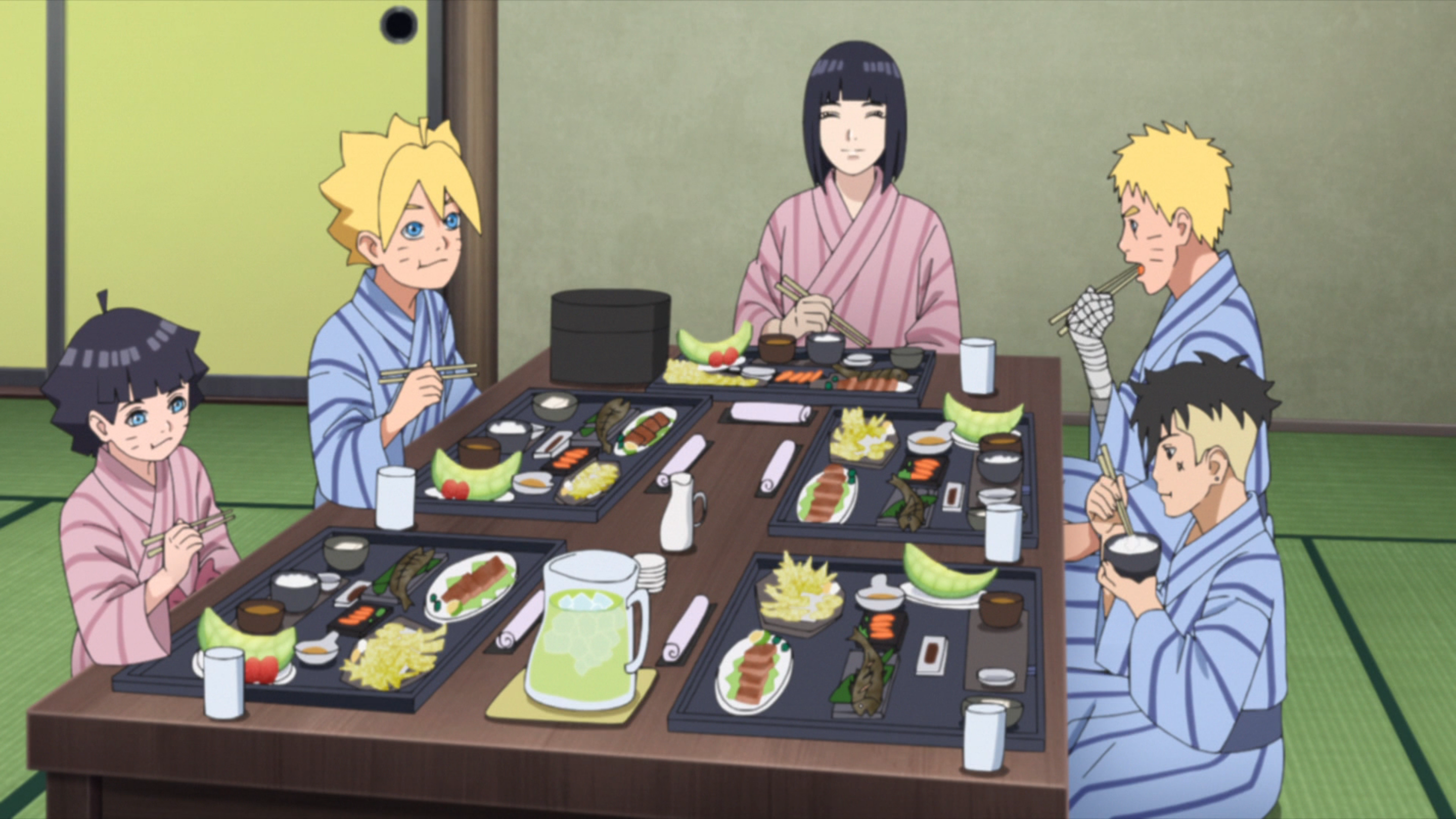 Pingue-Pongue em família  BORUTO: NARUTO NEXT GENERATIONS 