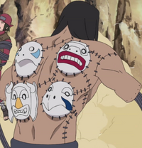 Kakuzu with masks