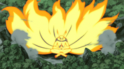 Kurama Accumulating Energy