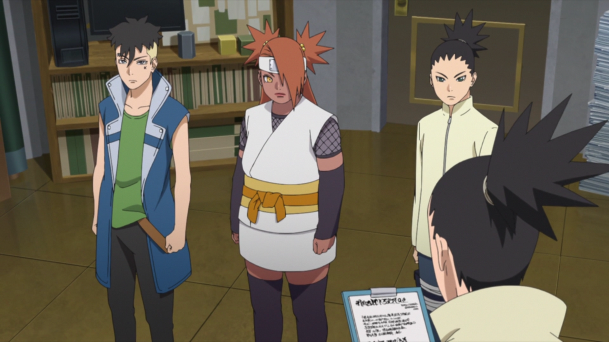 In today's episode, Himawari referred to Boruto and Kawaki as O  nīchan-tachi or Big Brothers : r/Boruto