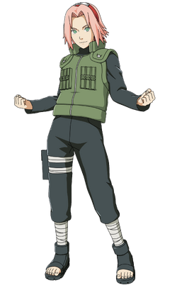 Sakura Haruno Narutopedia Fandom - roblox jonin outfit