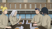 Sasuke meets his cellmates