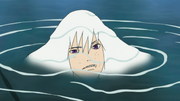 Suigetsu in water