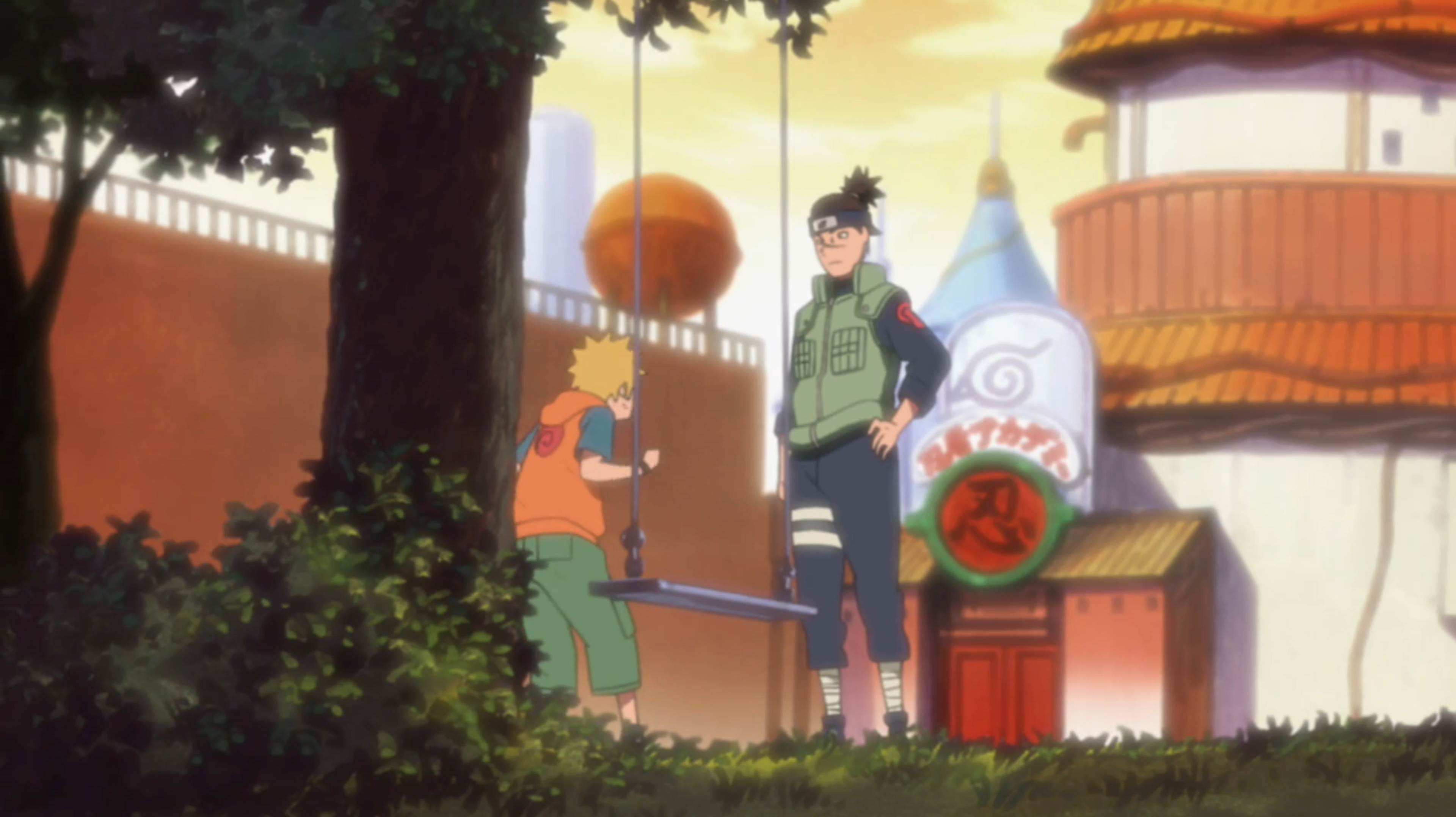Naruto ask Iruka to fill out a jounin application for him: Road To